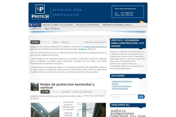 proteccionescolectivas.es site used Mystique-old