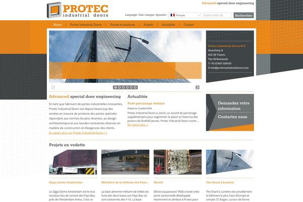 protecindustrialdoors.fr site used Protecindustrialdoors