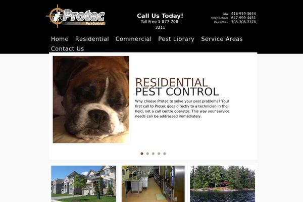 protecpest.ca site used Protec