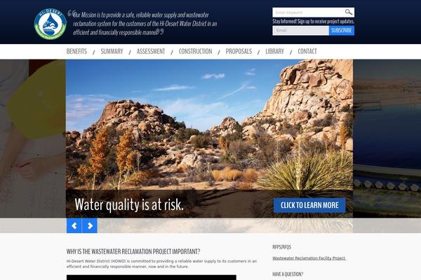 protectgroundwater.org site used Theme1940