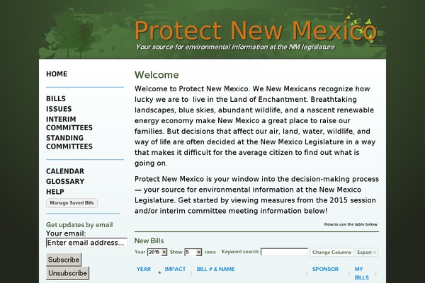 protectnewmexico.org site used Pnm