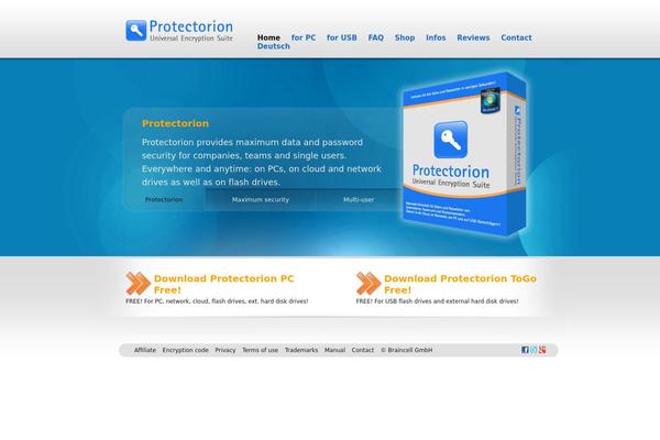 protectorion.com site used Siliconapp