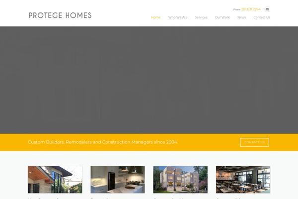 Construction-child theme site design template sample