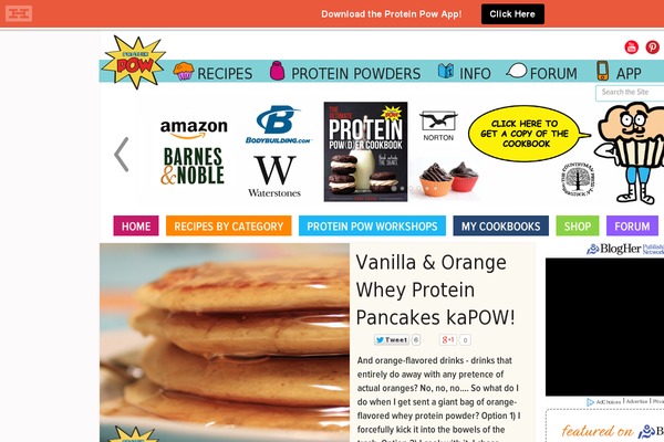 proteinpow.com site used Proteinworks