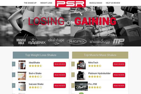 PSR theme websites examples