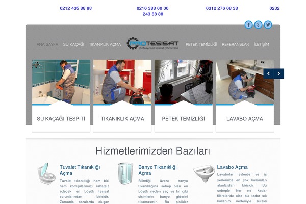 protesisat.com site used Tesisatcozumleri