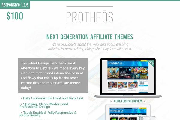 protheosthemes.com site used Protheos