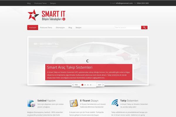 Smart theme site design template sample
