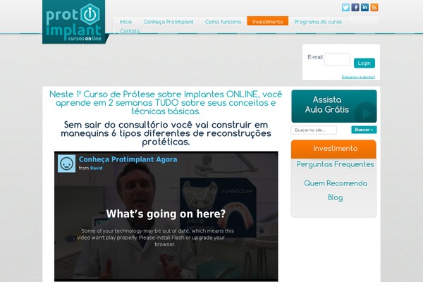protimplant.com.br site used Protimplant-2012