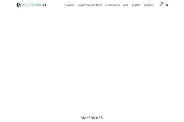 3d-printing theme site design template sample