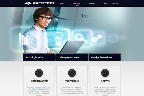 protoss.pl site used Theme1637