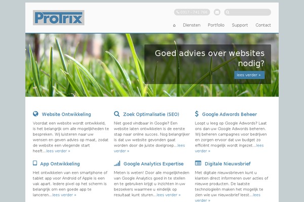protrix.nl site used Stack