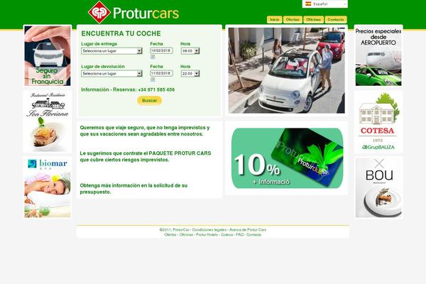 proturcars.com site used Wp-proturcar-theme