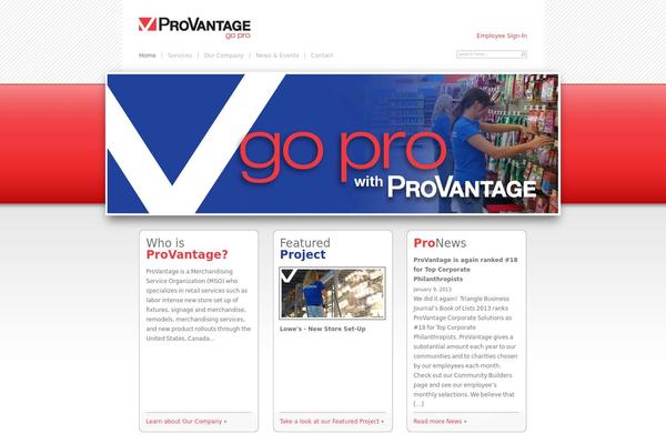 provantage theme websites examples