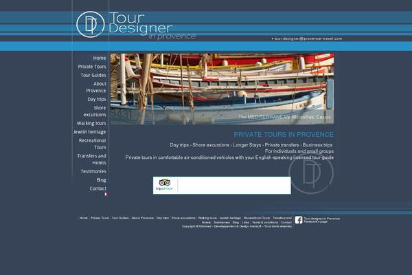 provence-travel.com site used Tour_designer