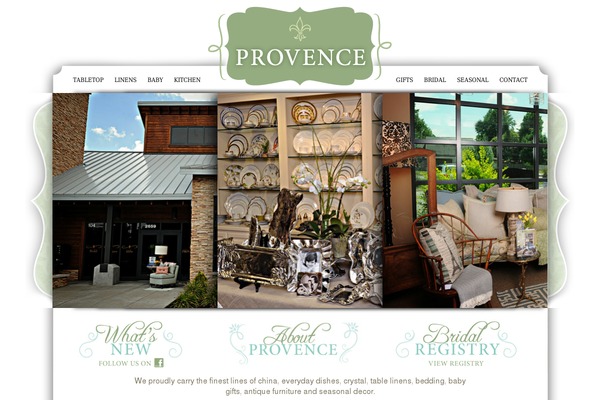 provencebridal.com site used Blank-responsive