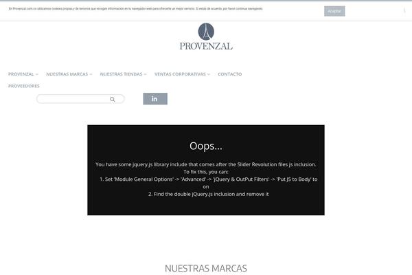 provenzal.net site used Provenzal