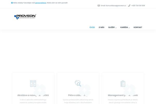 proveon.cz site used Karieraproveon