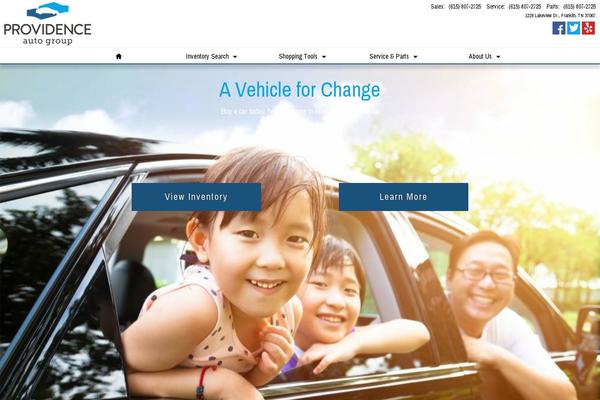 providenceautogroup.com site used Pag-wp