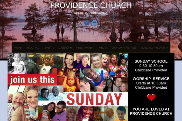 providencechurchonline.org site used Sixteen