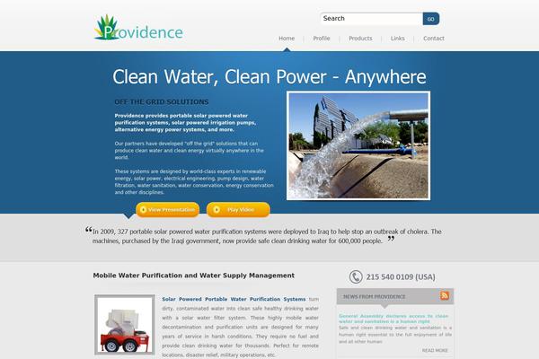 Site using FLV Embed plugin