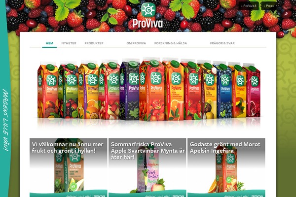 proviva theme websites examples