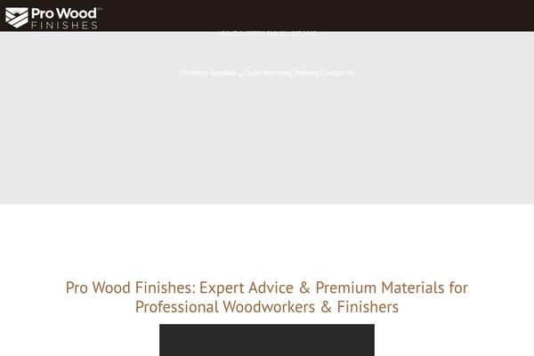 prowoodfinishes.com site used Pwf