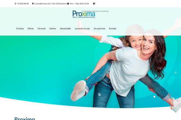 proxima.swidnica.pl site used Dentiq-child