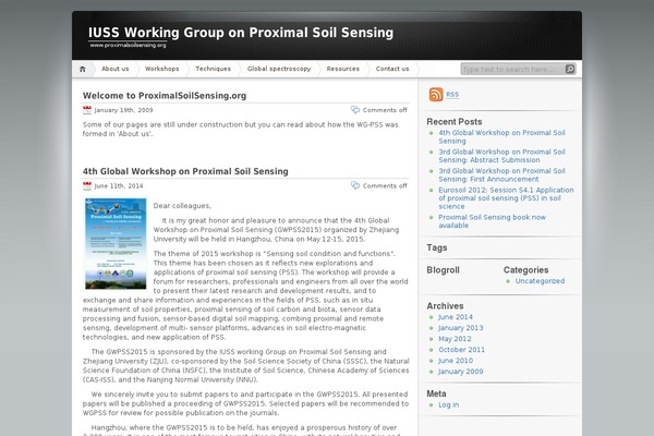 proximalsoilsensing.org site used iNove