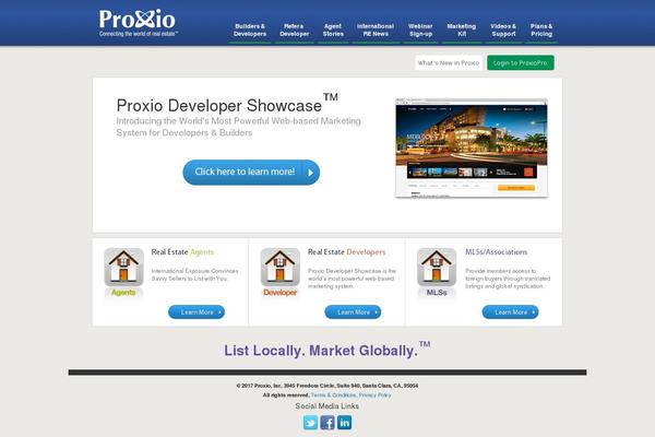 proxioworld.com site used Proxio