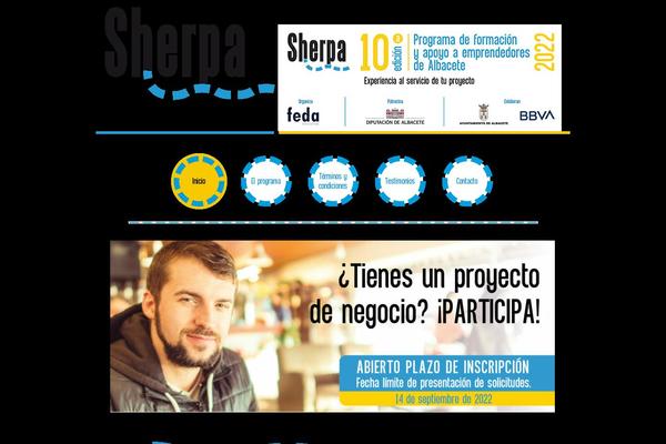 proyectosherpa.es site used Proyectosherpa