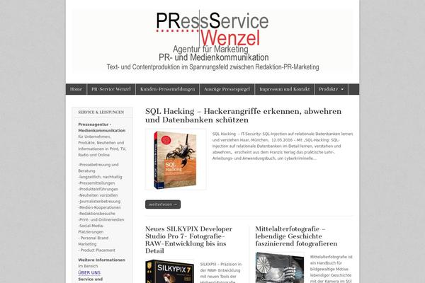 prservice-wenzel.de site used Magazine Basic