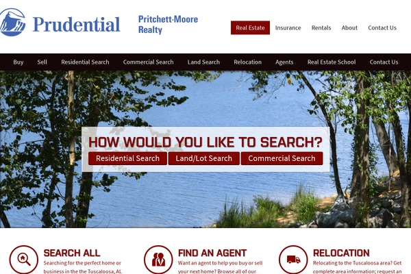 prudentialpritchett-moore.com site used Pritchett-moore