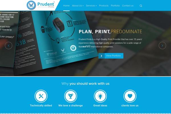 prudentprints.com site used Prudent