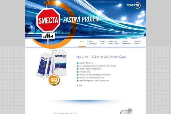 prujmy.cz site used Smecta