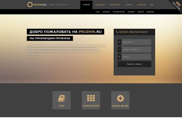 pruzhin.ru site used Pruzhin