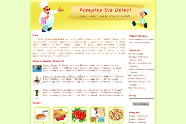 przepisydladzieci.com site used Gadget Story