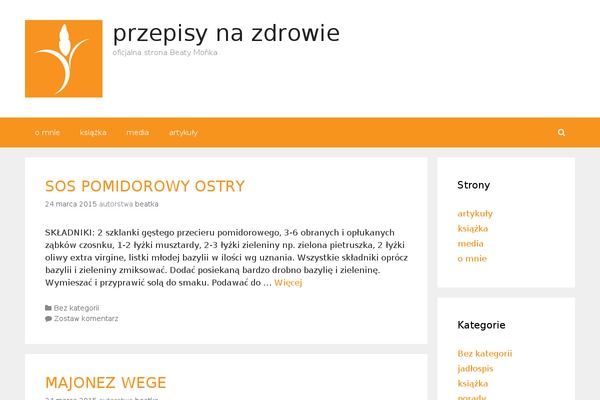 przepisynazdrowie.com site used Przepisynazdrowie