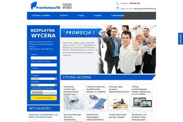 przetlumaczto.pl site used Przetlumacz