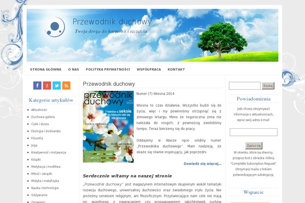 przewodnikduchowy.pl site used Ocasegm