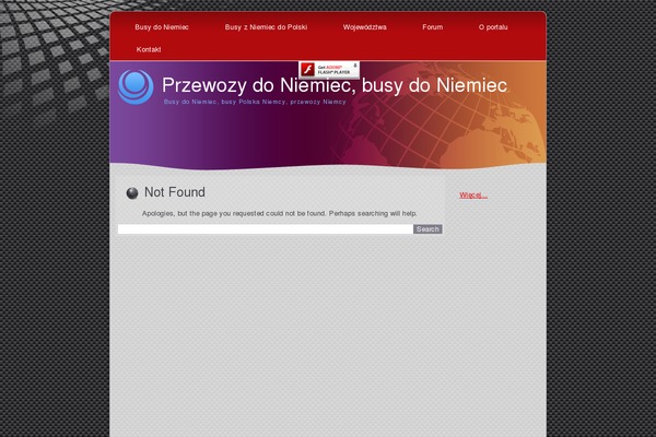 przewozy-do-niemiec.pl site used Niemcy