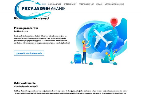 Divi theme site design template sample