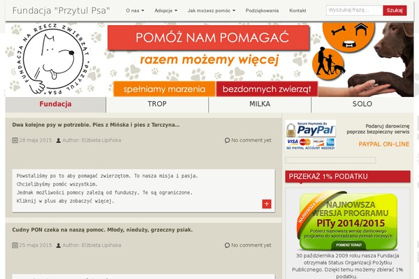 przytulpsa.pl site used Swift