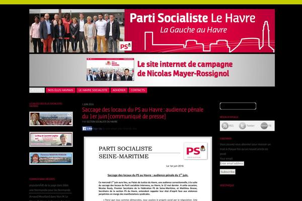 ps-lehavre.org site used Newzeo