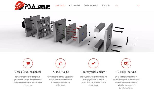 Impreza theme site design template sample