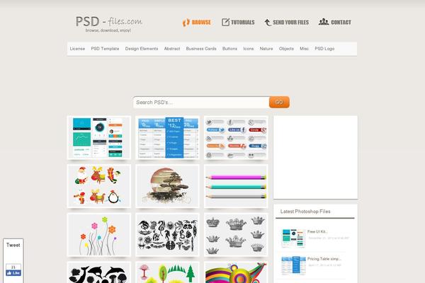 psd-files.com site used Cornel