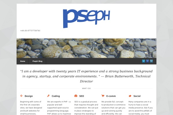 Pytheas theme site design template sample