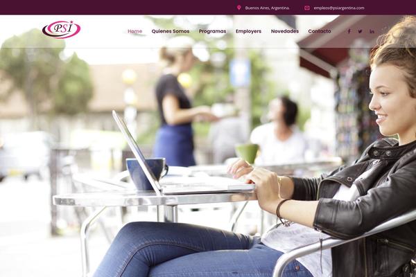Consulting theme site design template sample