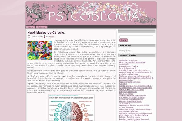 psicoblogia.com site used Irina3