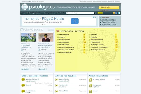 psicologicus.com site used Psicologicus